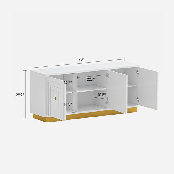 3-Door Sideboard (70'')