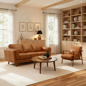 Thane Leather Sofa (87")