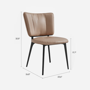 Modern Upholstered Dining Chairs (Set of 2)