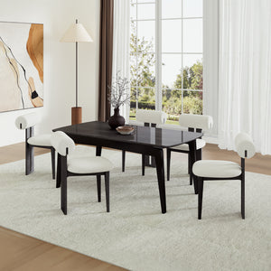 Woce Mid-Century Modern Dining Chairs (Set of 2)