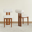 Woce Mid-Century Modern Dining Chairs (Set of 2)
