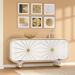 Modern 4-Door Buffet (64'')