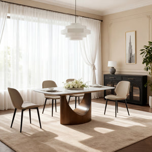 Arcstone Rectangle Dining Table (71'')