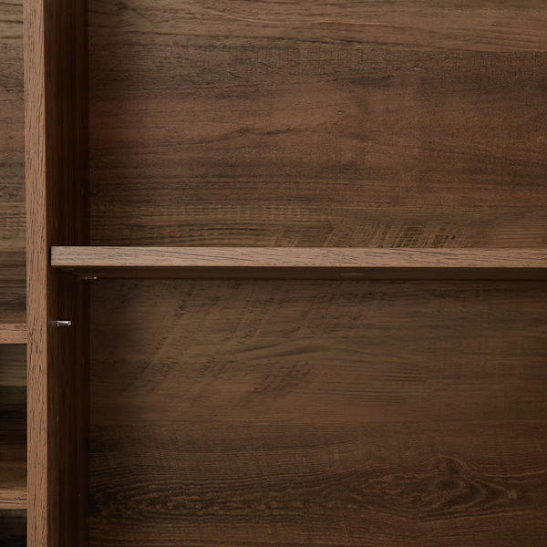 Rustic 2-Door Bar Cabinet (55'')