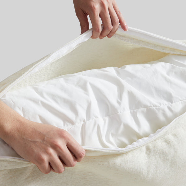 Luvia White Chenille Modular Sectional Sofa with Ottoman (120")