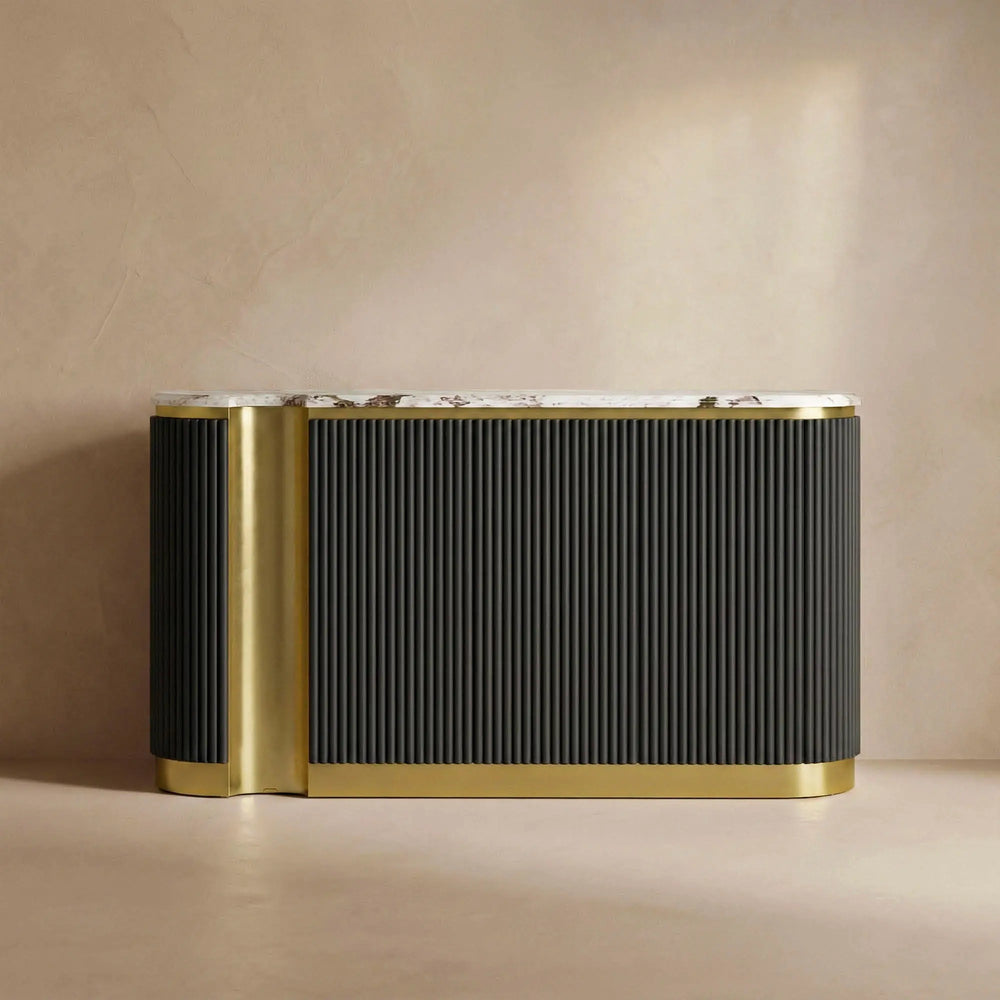 Oval Grooved Buffet (62'')