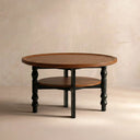 Round Two-tiered Coffee Table (31'')