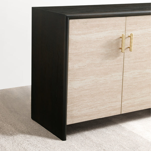 Merano Travertine-Inspired Sideboard (72")