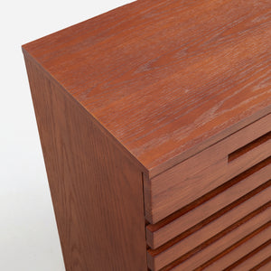 Elara Slatted Storage Cabinet (35")