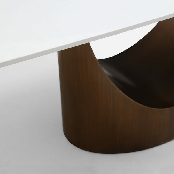 Arcstone Rectangle Dining Table (71'')