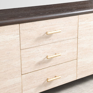 Merano Wood Media Console (84")