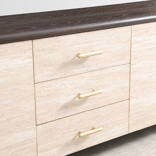 Merano Wood Media Console (84")