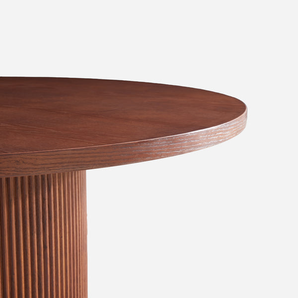 Esmond Fluted Round Dining Table (47")
