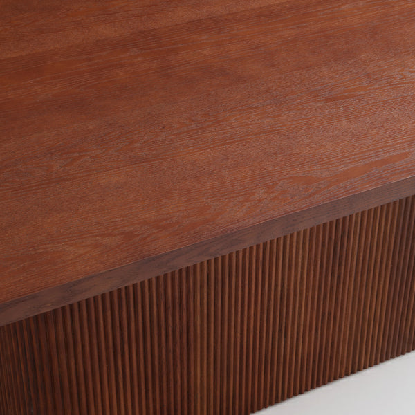 Esmond Fluted Rectangle Dining Table (84")