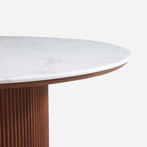 Esmond Fluted Round Dining Table (47")
