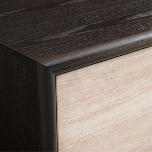 Merano Travertine-Inspired Sideboard (72")