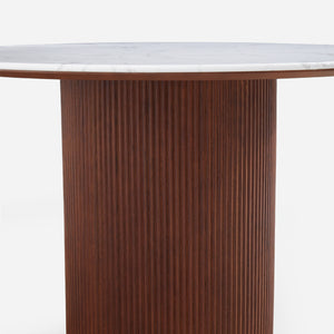 Esmond Fluted Round Dining Table (47")