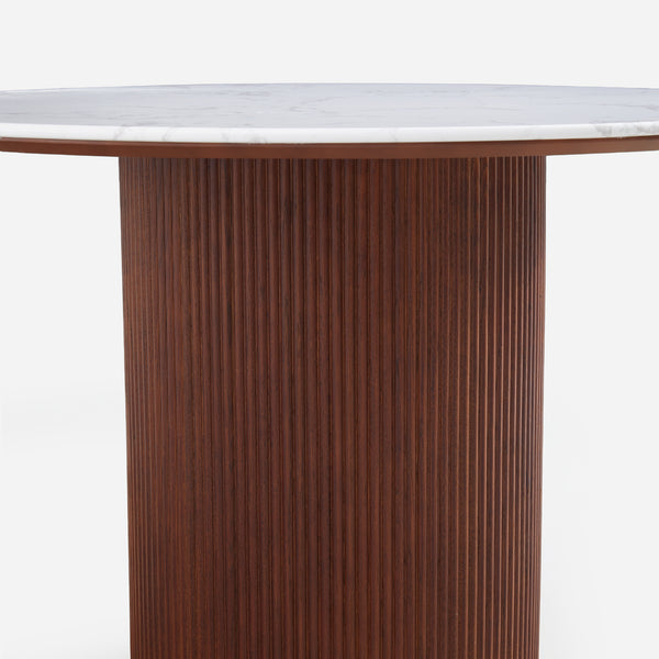 Esmond Fluted Round Dining Table (47")
