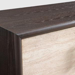 Merano Wood Media Console (84")