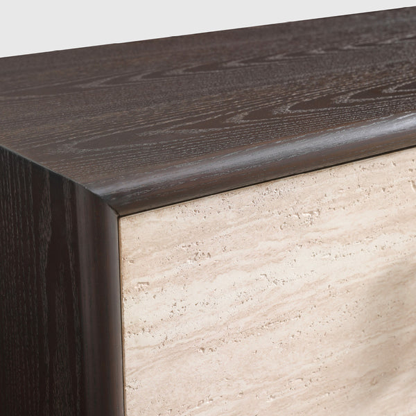 Merano Wood Media Console (84")
