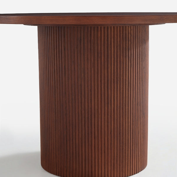 Esmond Fluted Round Dining Table (47")