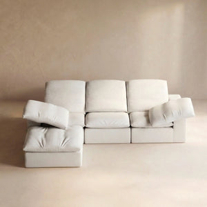 Swofy 3-Seater Chenille Sectional (118'')
