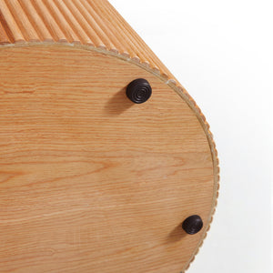 Esmond Fluted Round Dining Table (47")