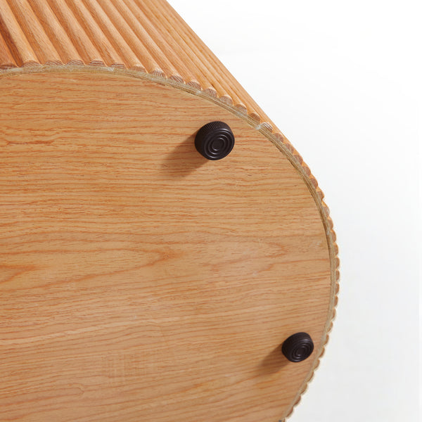 Esmond Fluted Round Dining Table (47")