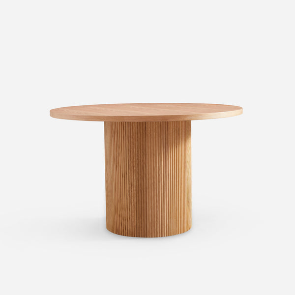 Esmond Fluted Round Dining Table (47")