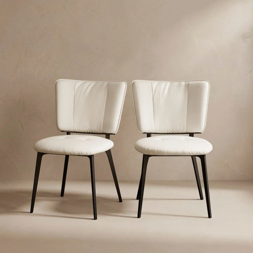 Modern Upholstered Dining Chairs (Set of 2)