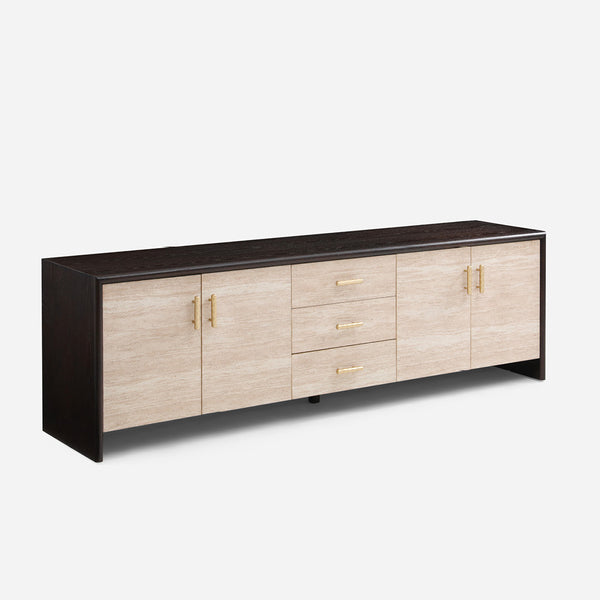 Merano Wood Media Console (84")