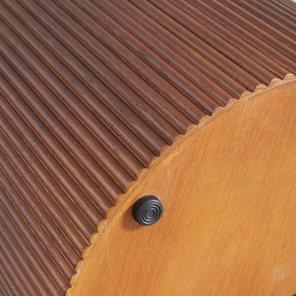 Esmond Fluted Round Dining Table (47")