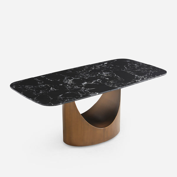 Arcstone Rectangle Dining Table (71'')