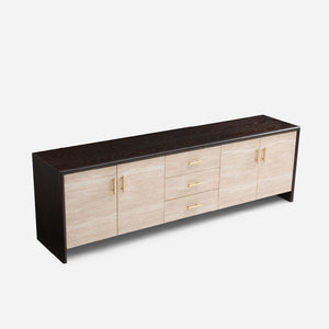 Merano Wood Media Console (84")