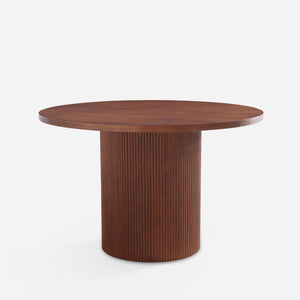 Esmond Fluted Round Dining Table (47")