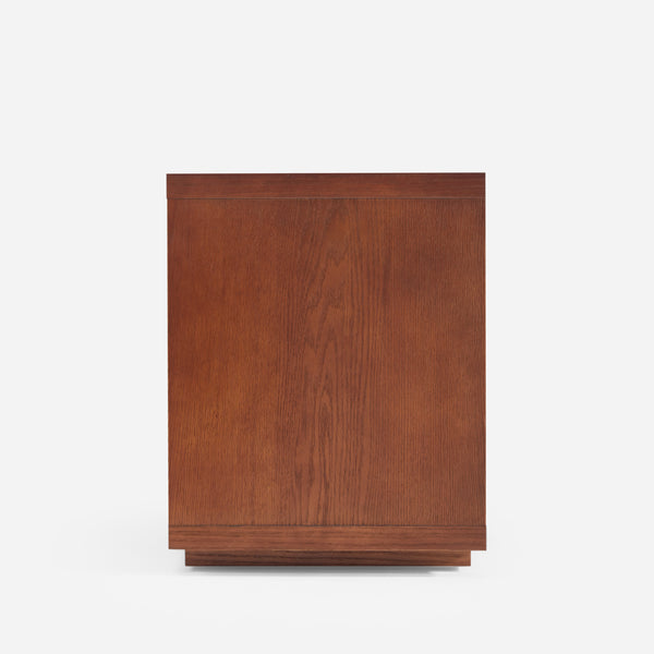 Artemis Walnut Arched Media Console (79")