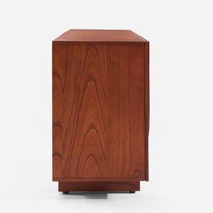 Vidar Carved Mindi Wood Media Console (78")