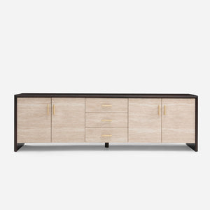 Merano Wood Media Console (84")