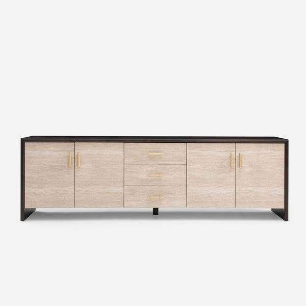 Merano Wood Media Console (84")