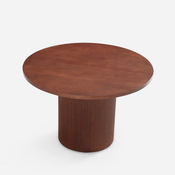 Esmond Fluted Round Dining Table (47")