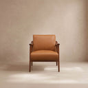Nestor Genuine Leather Accent Chair
