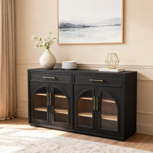 Artemis Two-Tone Arched Sideboard (63")