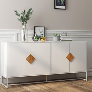 Modern Square Handle Buffet (63'')