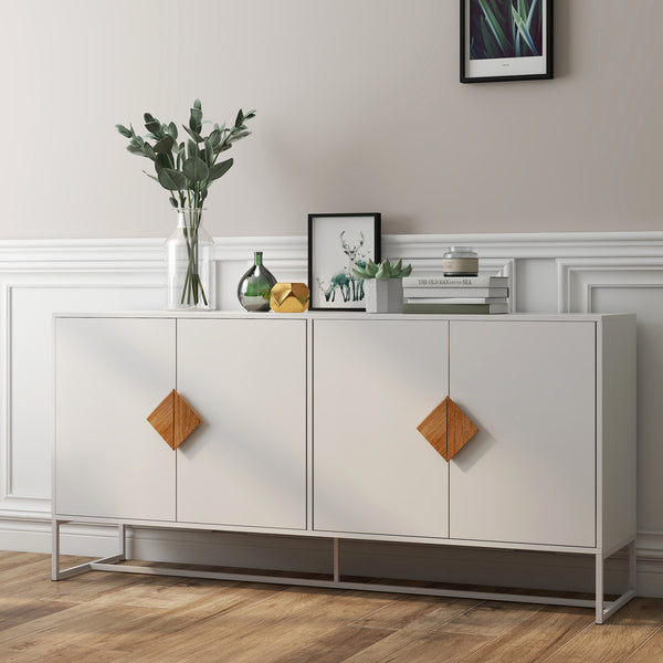 Modern Square Handle Buffet (63'')