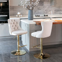 Vintage Velvet Bar & Counter Stools (Set of 2)