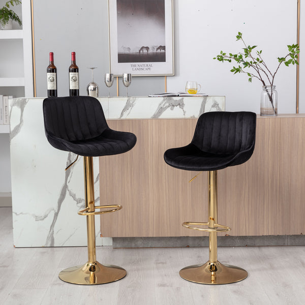 Adjustable Bar & Counter Stools (Set of 2)