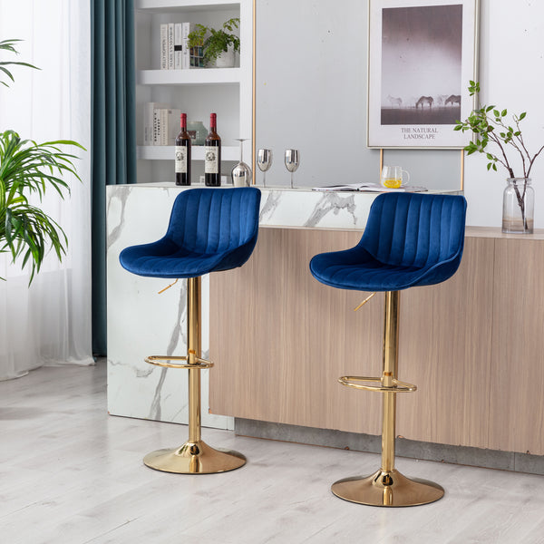 Adjustable Bar & Counter Stools (Set of 2)