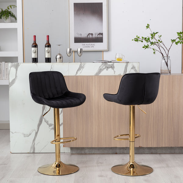 Adjustable Bar & Counter Stools (Set of 2)
