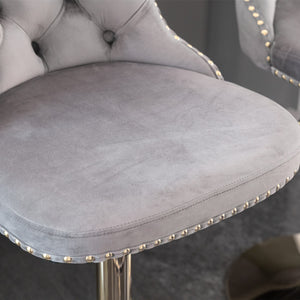 Vintage Velvet Bar & Counter Stools (Set of 2)