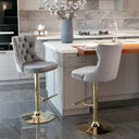Vintage Velvet Bar & Counter Stools (Set of 2)